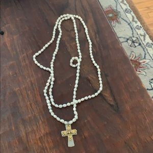 Real fresh water pearl necklace